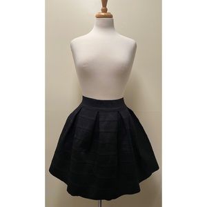 Express Women’s Size M Black High Waisted Skirt